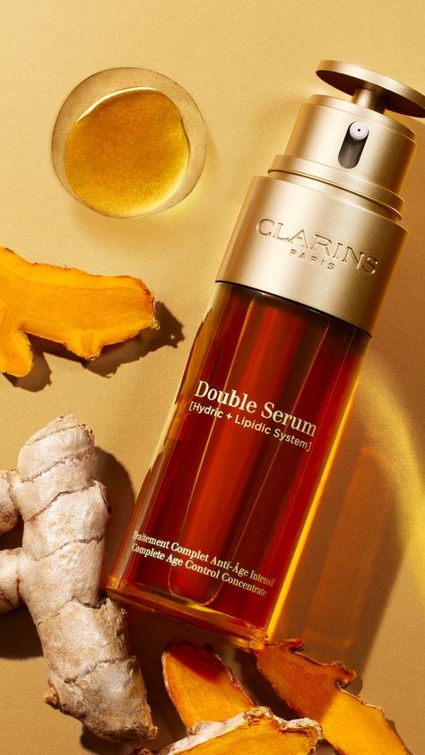 Discover Double Serum | Clarins Double Serum Clarins, Clarins Paris, Clarins Double Serum, Beauty Ad, Beauty Gadgets, Beautiful Places Nature, Beauty Favorites, Favorite Products, Improve Skin