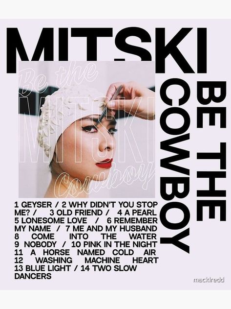 mitski be the cowboy album Poster by macklredd in 2022 | Heart poster, Cowboy posters, Band posters Mitski Be The Cowboy, Mitski Poster, Be The Cowboy, Faces Band, Cowboy Posters, Manga Wall, Bedroom Wall Collage, Heart Poster, Music Poster Design