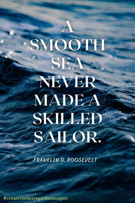 Smooth Sea Never Made A Skilled Sailor, A Calm Sea Never Made A Good Sailor, A Smooth Sea Never Made A Skilled Sailor, A Smooth Sea Never Made A Skilful Sailor, Sailor Quotes, Quotes By Famous Personalities, Sailing Quotes, Body Science, Sea Quotes