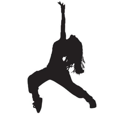 Contemporary Dance Silhouette, Dance Profile Pictures, Breakdance Silhouette, Dance Hip Hop Aesthetic, Hip Hop Dancer Silhouette, Hiphop Dance Aesthetic, Danse Aesthetic, Dancer Logo, Dance Aesthetic Hip Hop