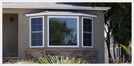 House Window Styles, New Construction Windows, Window Bump Out, Window Replacement Cost, Bay Window Exterior, Windows View, Window Pictures, Window Construction, Window Brands