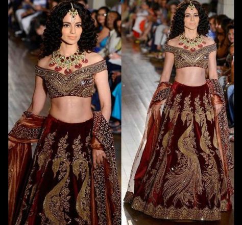 Wine Colour Lehenga Bridal, Wine Colour Lehenga, Manish Malhotra Bridal, Saree Accessories, Lehenga Bridal, Indian Dresses Online, Wine Colour, Ethnic Wear Indian, Indian Skirt