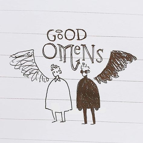 lots of #goodomens doodles today!! more to come but here's the first batch hehehe (beelzebub & gabriel inspired by the many memes i've been… Good Omens Tattoo, Good Omens, More To Come, Tattoo Inspo, The First, Doodles, Angel, Memes, On Instagram