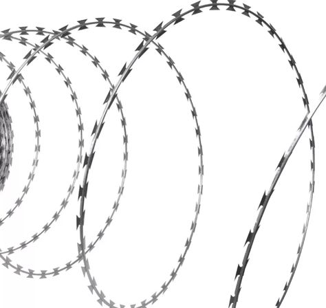 Razor Wire, Wire Fencing, Wire Fence, Barbed Wire, Galvanized Steel, Powder Coating, Coils, Fencing, Carbon Steel