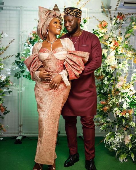 introduction photos of Nigerian actress Ini Dima-Okojie / MÉLÒDÝ JACÒB Couples Attire, Easy Nail Designs Summer, She Said Yes, Famous Couples, She Said, Beautiful Summer, Wedding Couples, God Bless, Couple Photography