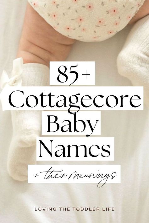 Searching for cute baby names and meanings? These cottagecore names are giving serious nature girl names vibes but have something so cozy about them! If you love rare baby names that aren't totally overdone, this list of baby girl names (rare baby names) is for YOU! SAVE this pin so you can come back to these baby girl names later! Baby Girl Names Rare, Unpopular Baby Names, Nature Girl Names, Western Baby Names, Uncommon Girl Names, Unisex Names, Rare Baby Girl Names, Cool Baby Girl Names, Names And Meanings