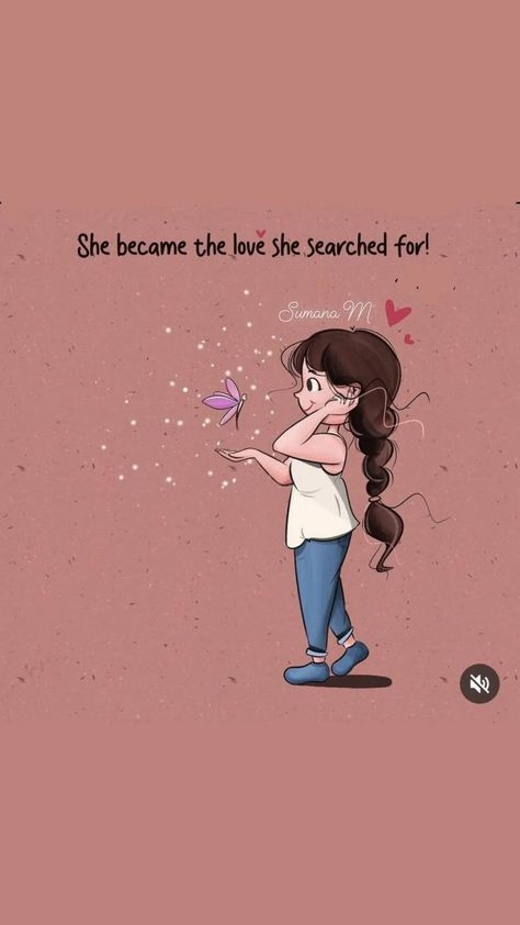 Cute Picture Quotes, Cute Inspirational Quotes, Cute Quotes For Life, Cute Images With Quotes, Mom Art, Illustration Art Girl, Feel Good Quotes, Girly Art Illustrations, Cartoon Quotes