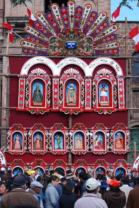 Street altars in Corpus Christi Corpus Cristi, Central America, Bolivia, One Light, Ecuador, Peru, Texas, Architecture, Color