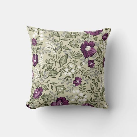 Purple And Green Throw Pillows, Pillow Shapes, Blue Skye, Fantasy Cottage, Green Apartment, Outdoor Seating Area, Country Throw Pillows, Purple Pillows, Green Bedding