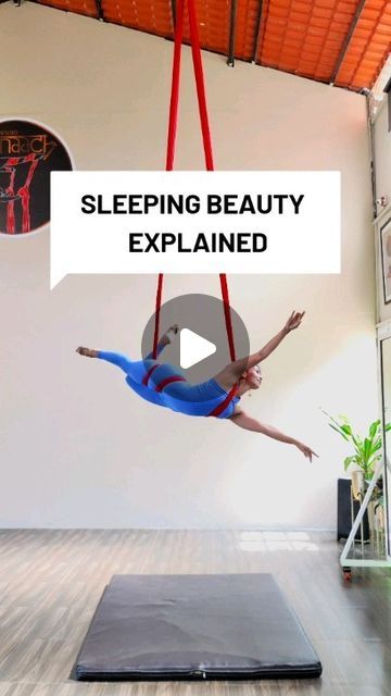 Deboshree Roy Studio Naach on Instagram: "Sleeping beauty explained 💫💫 I'm overwhelmed by how many of you have subscribed to Naach Online TV ❤❤😍 To all the members of Naach Online School, use #learntfromnaach on Instagram and stand a chance to win a month of free subscription!  Excited to add more tutorials for February! 😍 Early bird price is still on for Naach online TV! Head to link in bio if you wish to subscribe and learn from me ❤ .  .  .  .  .  .  .  .  .  .  .  .  #aerialhammock #aerialsilks #aerialsilkslove #aerialsilkstraining #aerialsilkclass #aerialhammocktricks #aerialyogi #aerialyogaauthor #aerialistsofig  #aerialyogapose #aerialyogagirl #aerialarts #goaaerialstudio #aerialyogagoa #aerialyogagoa #goadancestudio #studionaach  #aerialyogapose #aerialttc #goastudio #deboshree Ariel Silks Poses, Ariel Silk Tricks, Ariel Hammock, Aerial Hammock Tricks, Aerial Tricks, Ariel Yoga, Aerial Poses, Circus Training, Aerial Silks Beginner