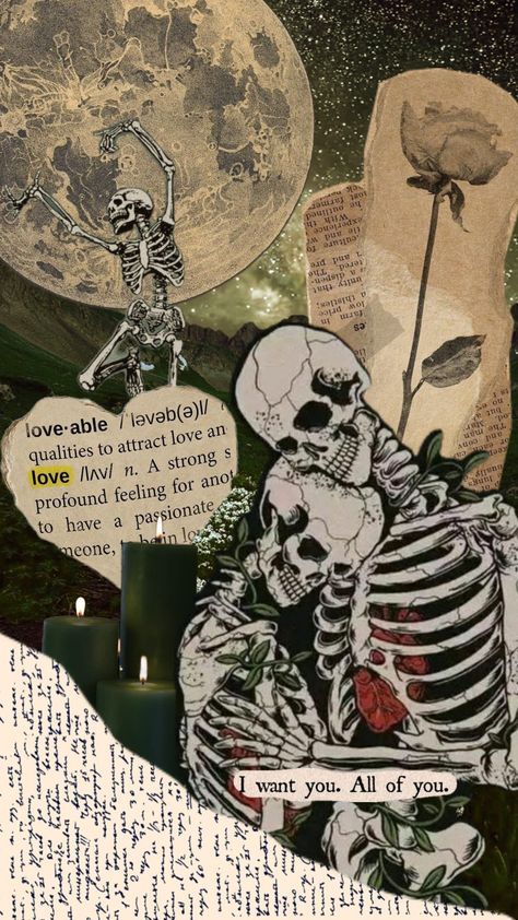 Ipad Wallpaper Skeleton, Skeleton Iphone Wallpaper, Skeleton Quotes, Skeletons In Love, Grunge Love, Love Skeleton, Notebook Therapy, Skeleton Lovers, Skeleton Love