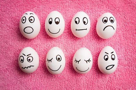 Funny Easter eggs. With different emotions on his face , #Aff, #Easter, #Funny, #eggs, #face, #emotions #ad Egg Faces, Simply Doodle, Funny Easter Eggs, Diy Easter Eggs, Funny Eggs, Egg Photo, Easter Essentials, Easter Wallpaper, Funny Easter