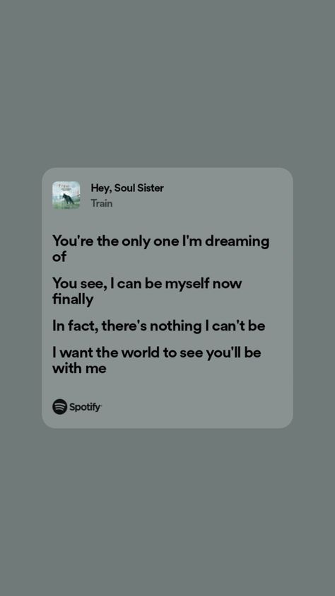 Hey Soul Sister, Soul Sister, Soul Sisters, Dreaming Of You, I Can, Train, Songs, How To Plan