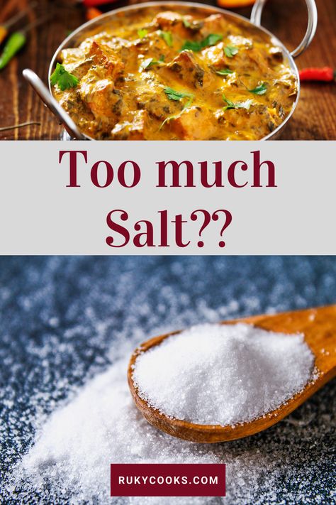 Skip The Salt Recipes, Too Much Salt In Food How To Get Rid Of, Dna Art, Foil Packs, Indian Recipe, No Salt Recipes, Baked Casserole, Fish Curry, Chicken Stew