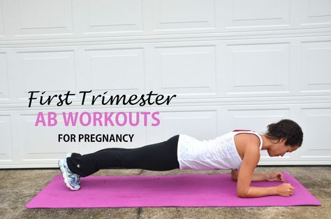 Ab exercises and workouts for pregnancy. Workout Diary, First Trimester Workout, Full Body Home Workout, Fitness Diary, Pregnancy First Trimester, 1st Trimester, Killer Abs, Prenatal Workout, Mommy Workout