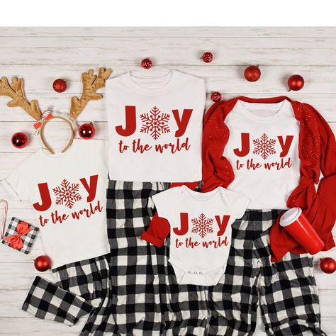 Christmas Family Outfits, Matching Family T Shirts, Merry Christmas Family, Deer Shirt, Buffalo Plaid Shirt, Christmas Party Shirts, Christmas Matching, Family Shirts Matching, Family Christmas Pajamas