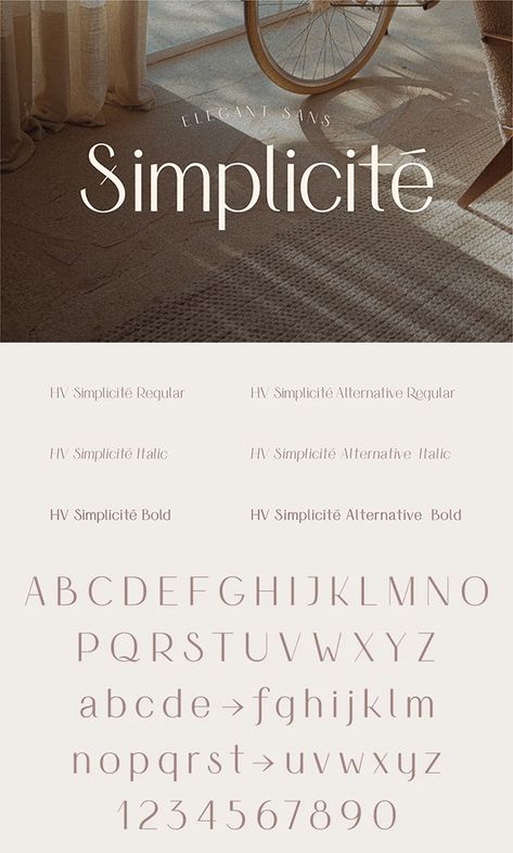 Simplicite - Elegant Sans Serif Font Wellness Fonts, Free Serif Fonts, Elegant Fonts Free, Font Sans Serif, Font Love, Popular Sans Serif Fonts, Alfabet Font, Minimal Font, Classy Fonts