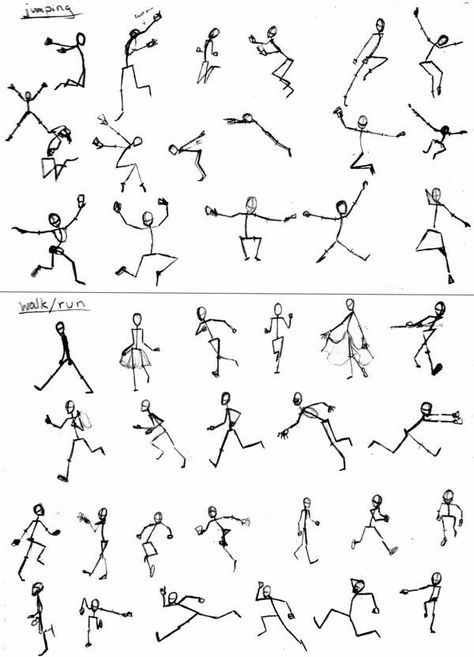 Stick Man Reference, Stick Figure Pose Reference, Pose Studies Reference, Stick Man Poses, Stick Man Animation, Stick Figure Poses, Stick Poses, Counter Drawing, Stick Man Art