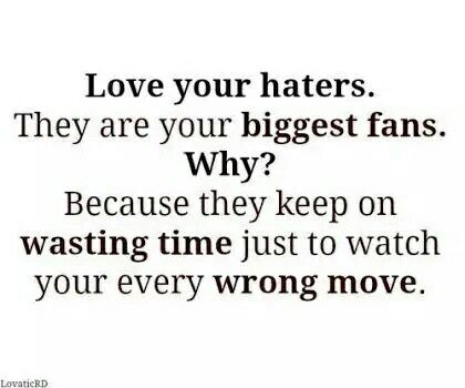 Bashers Quotes, Fan Quotes, Your Biggest Fan, Love Images, Wasting Time, Self Love, We Heart It, Love You, Humor