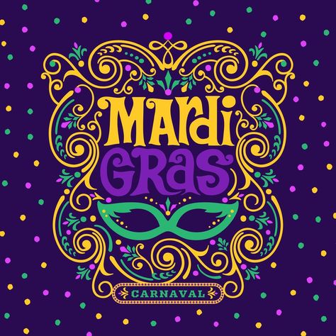 Mardi Gras Carnaval Ornate Decor Design New Orleans Mardi Gras, Holiday Art, Picture Design, Kids Art Projects, Texture Art, Banner Design, Mardi Gras, Art For Kids, Sticker Design