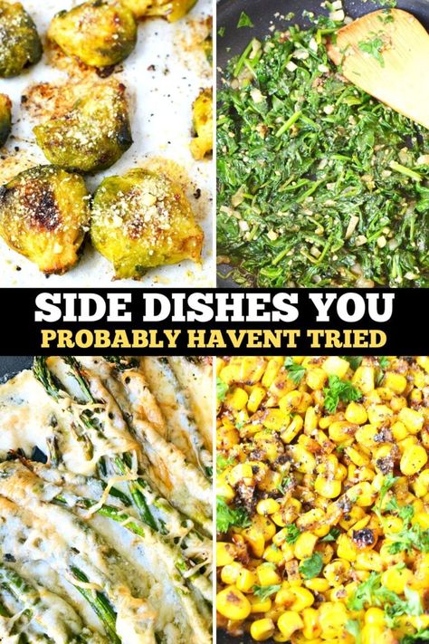 Unique Vegetable Side Dish Recipes You Probably Haven't Tried! Vegetable Side Dishes For Thanksgiving, Vegetable Side Dish Recipes, Pork Side Dishes, Side Dishes For Thanksgiving, Dishes For Thanksgiving, Thanksgiving Casserole Recipes, Unique Side Dishes, Crock Pot Vegetables, Veggie Side Dish