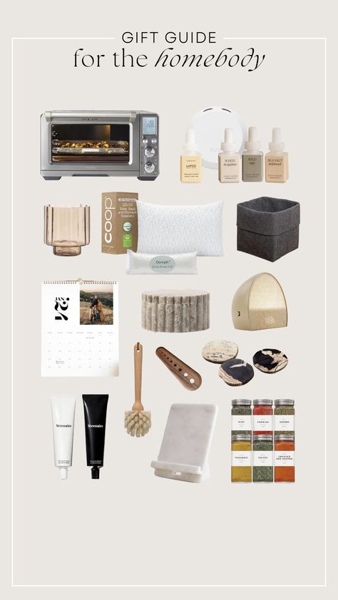 For the Homebody – Gift Guide 2023 Homebody Gift Guide, Homebody Gifts For Women, Gift Guide 2023, 2023 Gift Guide, Gift Box Photography, Homebody Gifts, Wife Gift Guide, Pamper Routine, Custom Photo Calendar