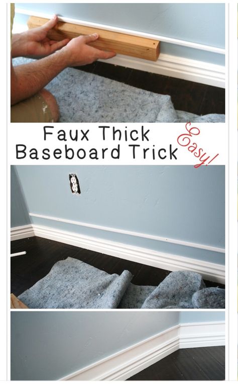 Baseboards And Trim Ideas, Diy Remodeling Ideas On A Budget, Remodeling Ideas On A Budget, Diy Home Improvement Hacks, Interior Simple, Diy Trim, Up House, Diy Renovation, White Living Room