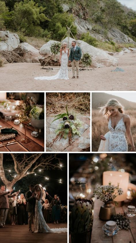 Bohemian Bushveld Wedding at Zebra Hills Safari Lodge by Derryn Schmidt | SouthBound Bride Bush Wedding Ideas South Africa, Bushveld Wedding Ideas South Africa, Bush Wedding Decor, African Bush Wedding, Bushveld Wedding Ideas, Bush Wedding South Africa, Safari Wedding Decor, Safari Wedding Theme, Bosveld Troue