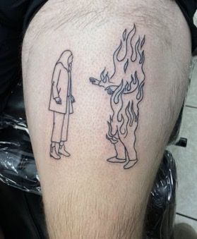 Hereditary Tattoo, Midsommar Tattoos, Horrible Tattoos, Master Tattoo, Movie Tattoos, Stick And Poke, Funny Tattoos, Tattoo Flash Art, Dream Tattoos