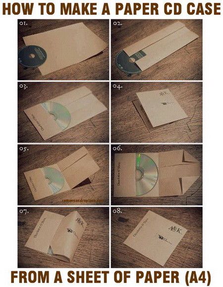 Custom Cd Covers, Cd Case Crafts, Diy Dvd, Cd Cover Template, Custom Cd, Cd Idea, Origami Shapes, Cd Diy, Cd Cover Art