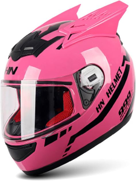 Bike Motorcycle Helmets Full Face Street Lightweight Women, Motocross Racing Helmet Modular Flip up Scooter Comfortable Helmet, Youth Men DOT Approved - Pink (54-64cm),2,L : Amazon.co.uk: Automotive Womens Motorcycle Fashion, Womens Motorcycle Gear, Pink Helmet, Biker Accessories, Pink Motorcycle, Womens Motorcycle Helmets, Motorcycle Store, Biker Gear, Motocross Racing