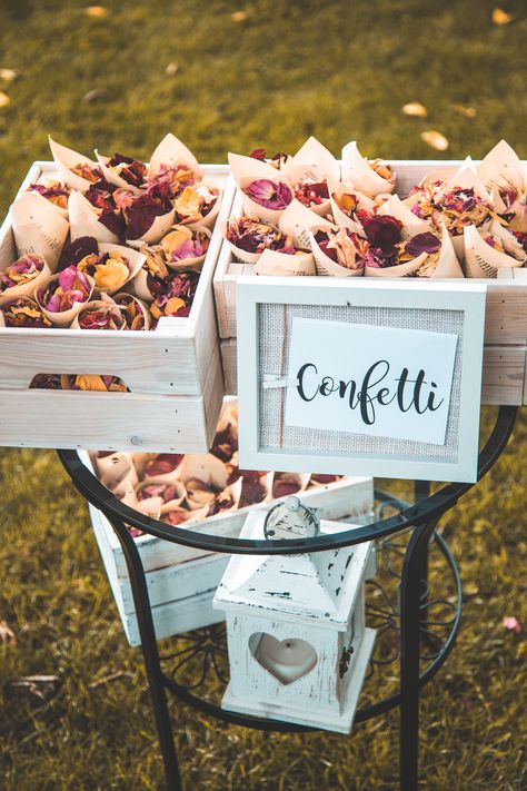 Boho Wedding Confetti, Plant Lovers Wedding, Wedding Party Activities, Wedding Walkout Ideas, Unique Send Off Ideas, Wedding Dye Ideas, May Weddings Ideas, Things To Do At Your Wedding, Wedding Must Haves Ideas