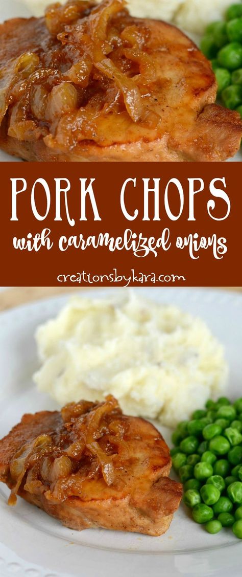 Onion Pork Chops, Pork Dinners, Parmesan Crusted Pork Chops, Barbecue Pork Ribs, Pork Entrees, Pork Chops And Gravy, Ranch Pork Chops, Dinner Favorites, Easy Pork Chops