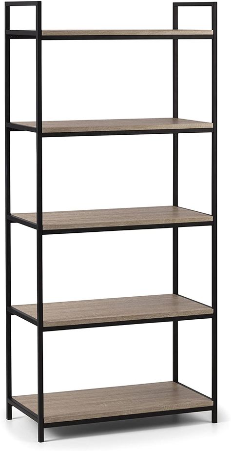 Industrial Shelf Unit, Iron Shelves Design, Metal Shelf Design, Loft Bookcase, Metallic Shelves, Paint Ideas Kitchen, Metal Bookshelves, Aluminum Shelf, Inside Chicken Coop