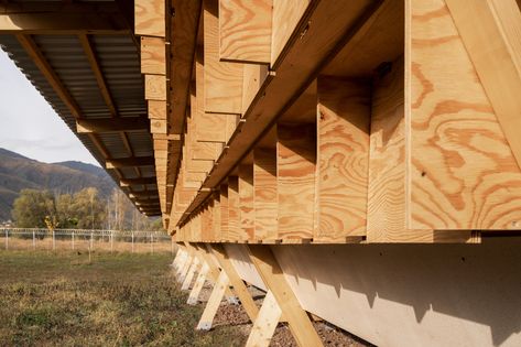 Gallery of House of Chickens / SO? Architecture and Ideas - 10 Poultry Farm Buildings, Reban Ayam, Double Storey House Plans, Poultry House, Double Storey House, Chicken Tractor, Oak Plywood, Chicken Cages, Dutch House