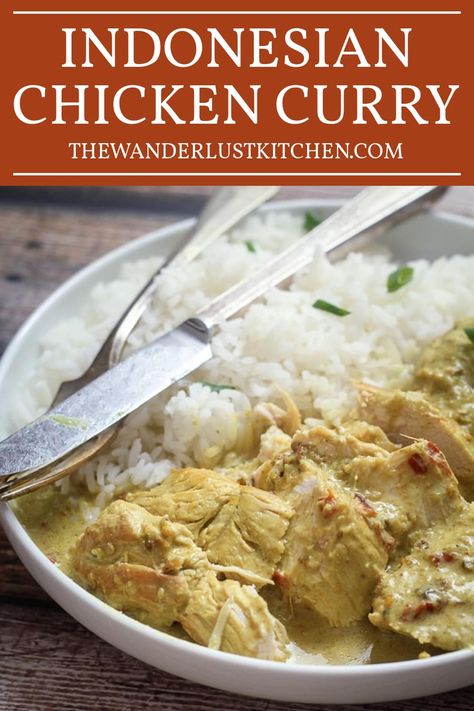 Unleash the flavors of Indonesia in your kitchen with this Indonesian Chicken Curry recipe. This recipe brings a touch of the exotic to your dinner table, perfect for those eager to explore new cuisines. Indonesian Chicken Curry, Easy Indonesian Food Recipes, Indonesian Curry, Indonesian Chicken, Group Recipes, Indonesian Recipes, Bali Food, Chicken Curry Recipe, Budget Cooking