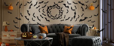 Transform your home into a spooky haven with **LUDILO Bats Halloween Decorations**! This set includes 100 **3D PVC bat wall decals** in various sizes, perfect for indoor and outdoor Halloween decor. Easy to apply and remove, these **scary bat stickers** can be placed on walls, windows, doors, or any surface to create a chilling atmosphere. Get creative and bring your Halloween decor to life with these realistic, reusable bats! Bats Halloween Decorations, Halloween Party Decorations Indoor, Scary Stickers, Door Halloween Decor, Scary Bat, Halloween Bat Decorations, Bat Wall, Halloween Party Decorations, Bats Halloween