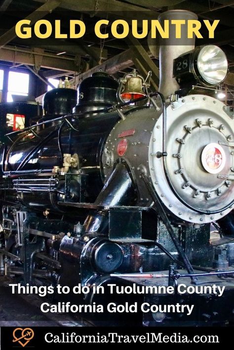 Things to do in Tuolumne County - California Gold Country | Things to do in Jamestown CA #california #gold #jamestown #columbia #tuolumne #things-to-do-in #places Jamestown California, Columbia California, California Attractions, Country Things, California Gold, California Dreamin', Travel Images, Gold Rush, Usa Travel