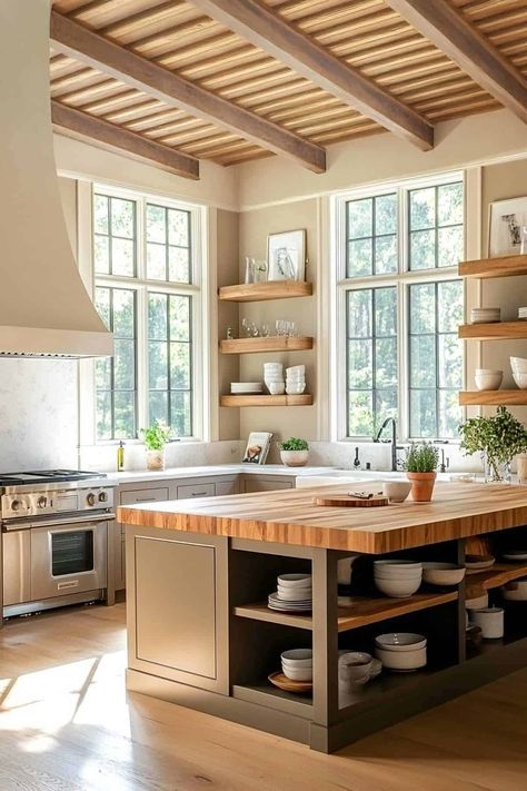 61 Swoon-Worthy Taupe Kitchen Cabinets Ideas for Every Style Kitchen Cabinets Inspiration, Cozy Modern Kitchen, Wood Kitchen Design, Taupe Color Schemes, Taupe Kitchen Cabinets, Italian Kitchen Cabinets, Cabinets Colors, Taupe Kitchen, Kitchen Cabinet Inspiration