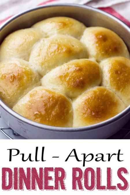 Dinner Rolls Yeast, Pull Apart Dinner Rolls, Pull Apart Rolls Recipe, Rolls Dinner, Easy Dinner Rolls, Dinner Rolls Easy, Thanksgiving Rolls, Rolls Bread, Bread Pull Apart Recipes