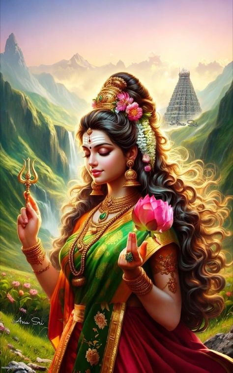 Rati Devi, Brahmacharini Maa, Ammavari Images, Maa Brahmacharini, Lakshmi Mata, Devi Maa, Durga Picture, Durga Ji, Devi Images Hd