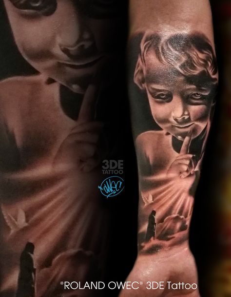 Praying Angel Tattoo, Angel Statue Tattoo, Religion Tattoos, Candle Tattoo, Statue Tattoo, Praying Angel, Forarm Tattoos, Angel Statue, Back Tattoos For Guys