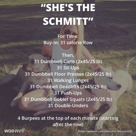 Dedicated to Amanda (Schmitt) Grazioli who was killed on March 8, 2018. The workout was designed by coach Abby Cook of @CrossFitWarStreets,… Db Workout Crossfit, Db Workout, Hyrox Training, Slippery Rock University, Sandbag Workout, Crossfit Workouts Wod, Crossfit At Home, Crossfit Wods, Dumbbell Curls