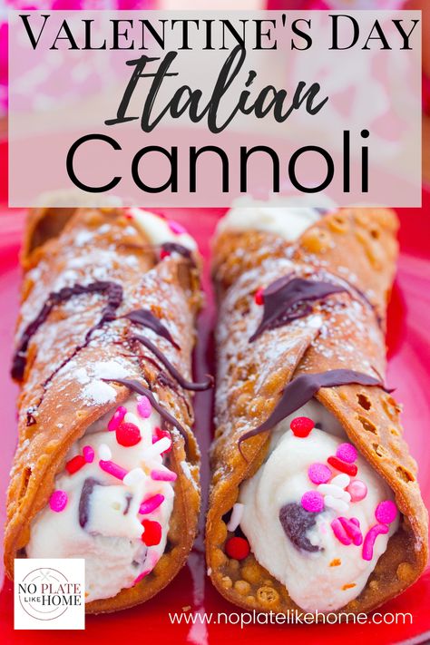 Cannoli Flavor Ideas, Italian Dessert Cannoli, Traditional Cannoli Filling Recipe, Chocolate Chip Cannoli, Canolli Filling Recipe Cannoli, Italian Cannoli, Valentines Breakfast, Nutella Desserts, Favorite Pasta Recipes