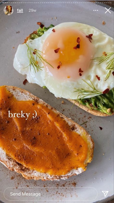 Avocado Egg Toast, Story Captions, Avocado Toast Egg, Toast Bread, Story Insta, Egg Toast, Story Ideas Pictures, Instagram Food, Ideas Pictures