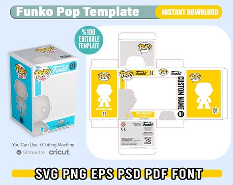 ✅CLICK THE LINK!⬆️ . #funkopop #funkopopdisplay . #Funko_Pop_Box_Template #Funko_Display #Funko_Box #Funko_Pop_Box Funko Pop Template, Funko Pop Box Template, Funko Box, Funko Pop Box, Best Funko Pop, Funko Pop Display, Box Vector, Custom Funko Pop, Pop Box