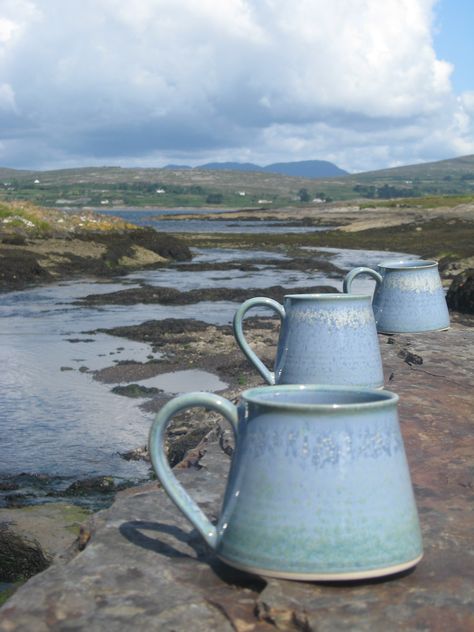 Handmade Irish Mugs Eclectic Ceramics, Martagon Lily, Celtic Images, Irish Pottery, Clay Bodies, Beautiful Ireland, Irish Eyes Are Smiling, West Cork, County Cork