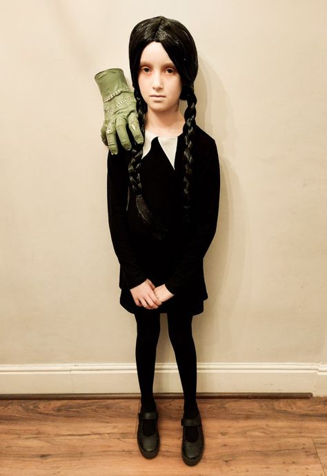 Halloween fancy dress, Wednesday Addams. Wednesday Addams Dress, Wednesday Dress, World Book Day Ideas, Halloween Fancy Dress, Spirit Week, Wednesday Addams, Fancy Dress, Dress Up, Halloween