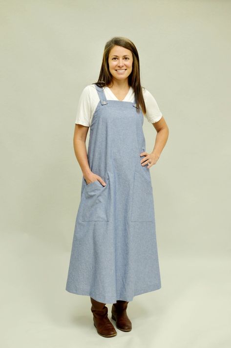 Girls pinafore dress