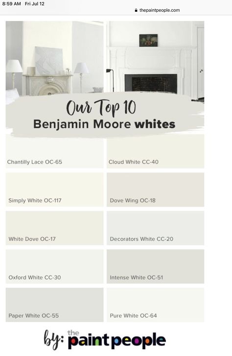 2024 Color Palette, House Color Schemes Interior, White Wall Paint, Painting House, House Paint Interior, Paint Color Inspiration, Kitchen Paint Colors, 2024 Color, White Paint Colors